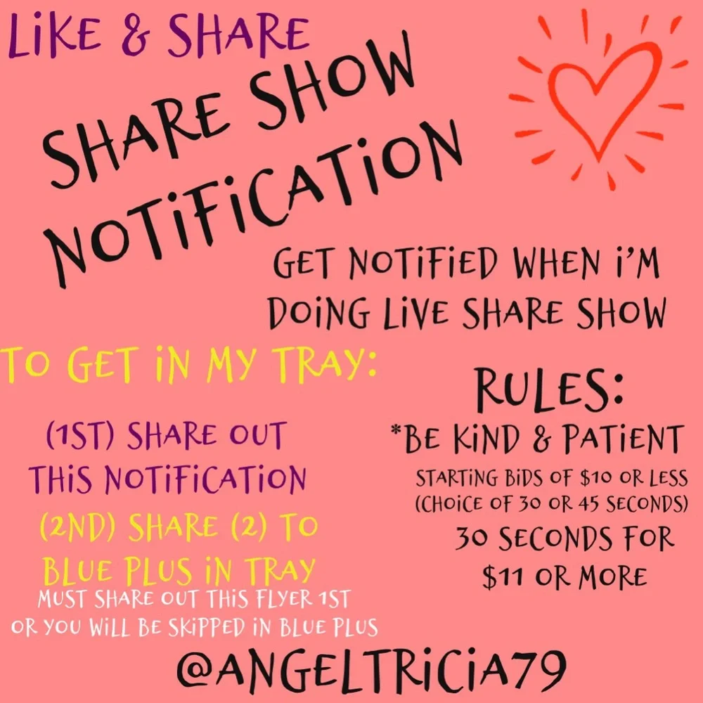 Share Show Notification NOW @fashionreplay79 - Picture 1 of 1